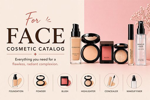 Face Makeup Products | OEM ODM Private Label |  Cosmetic Catalog