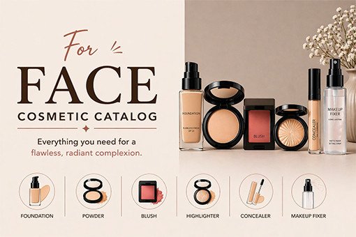 Face Makeup Products | OEM ODM Private Label |  Cosmetic Catalog